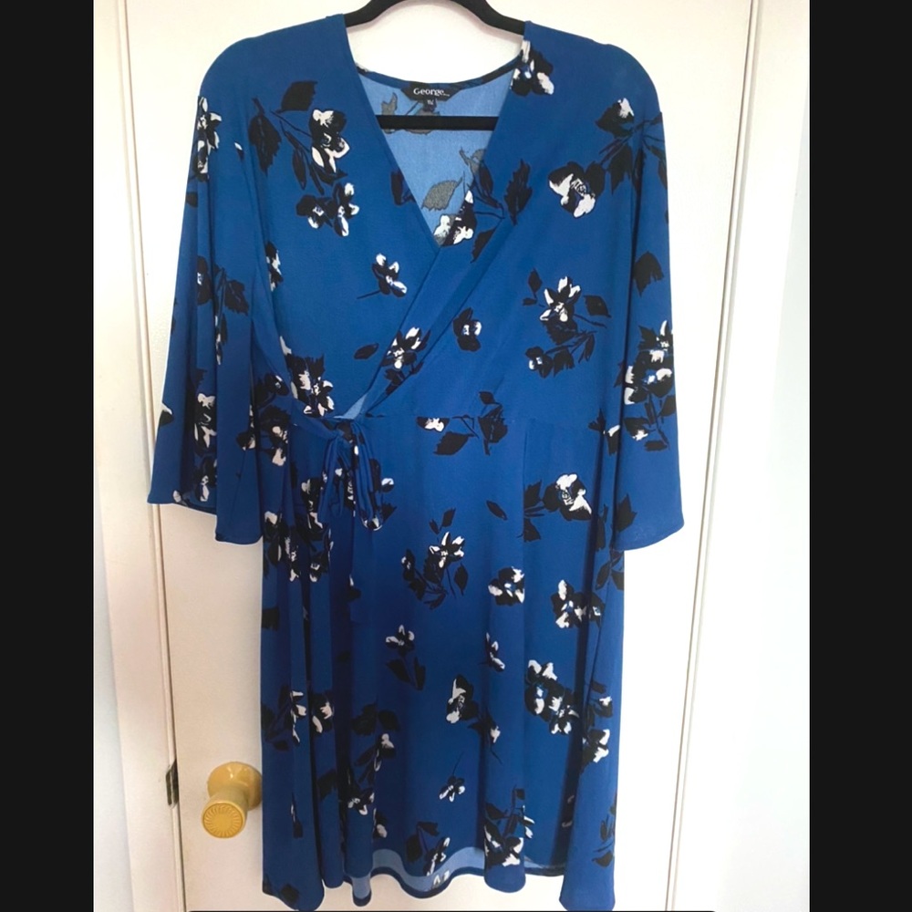 Beautiful faux wrap dress